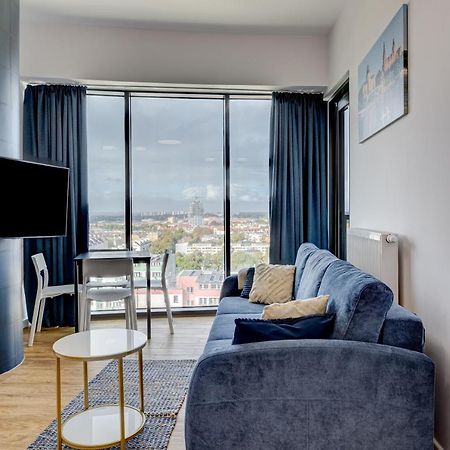 Aleda Tower, 14 Floor, Balkon Apartment Szczecin Ngoại thất bức ảnh