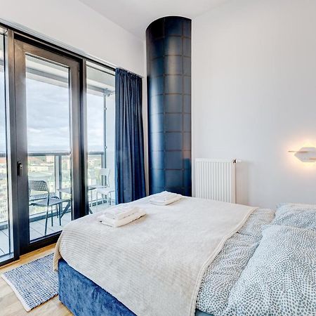 Aleda Tower, 14 Floor, Balkon Apartment Szczecin Ngoại thất bức ảnh