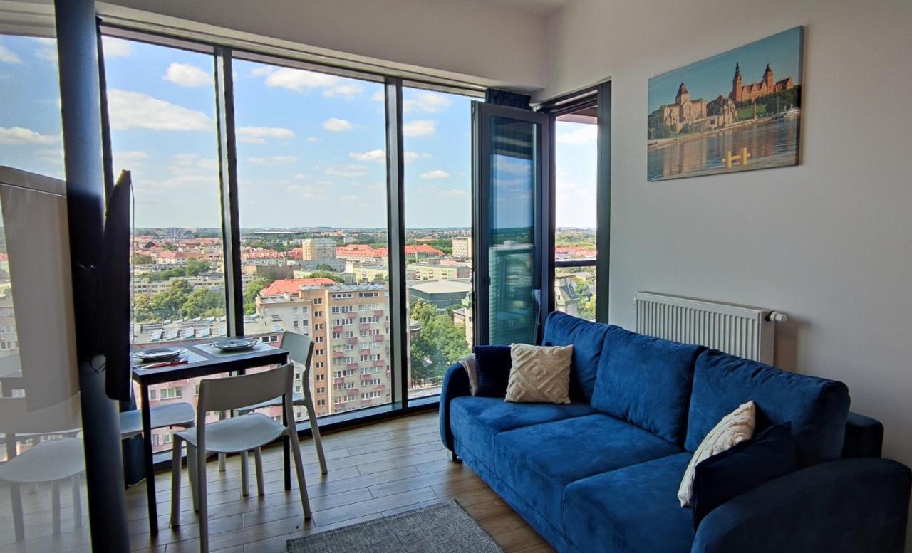 Aleda Tower, 14 Floor, Balkon Apartment Szczecin Ngoại thất bức ảnh