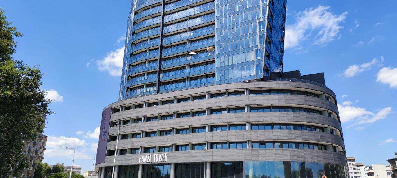 Aleda Tower, 14 Floor, Balkon Apartment Szczecin Ngoại thất bức ảnh