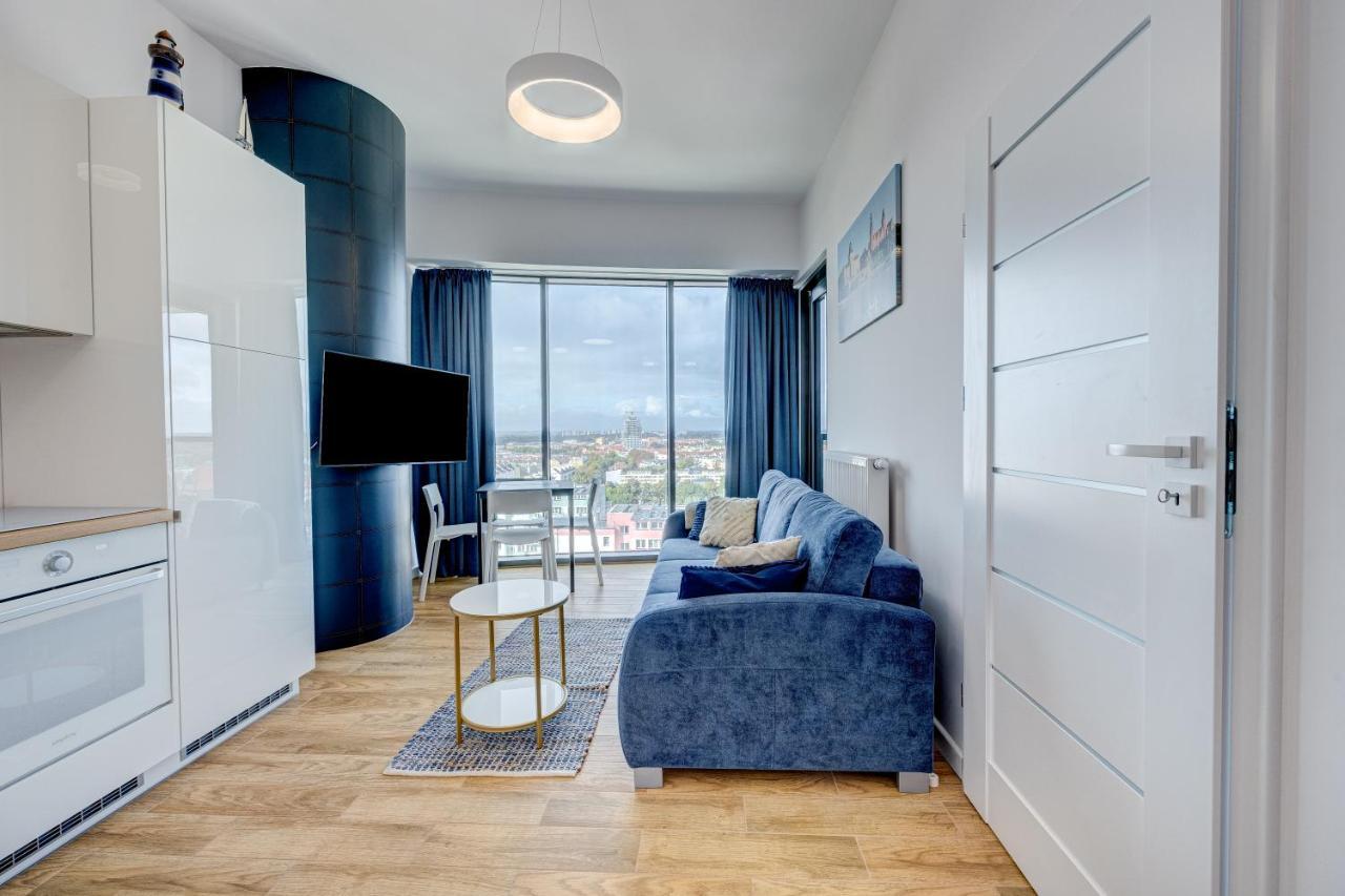 Aleda Tower, 14 Floor, Balkon Apartment Szczecin Ngoại thất bức ảnh