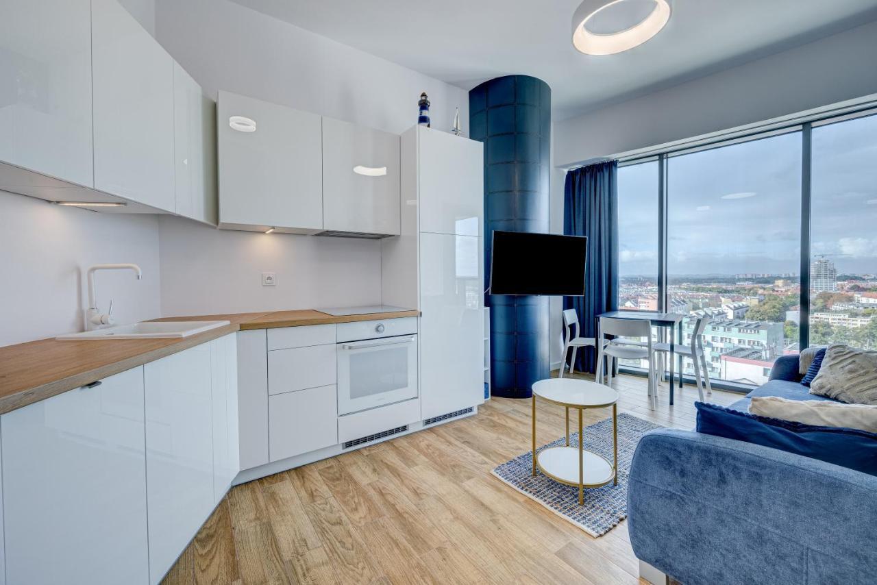 Aleda Tower, 14 Floor, Balkon Apartment Szczecin Ngoại thất bức ảnh