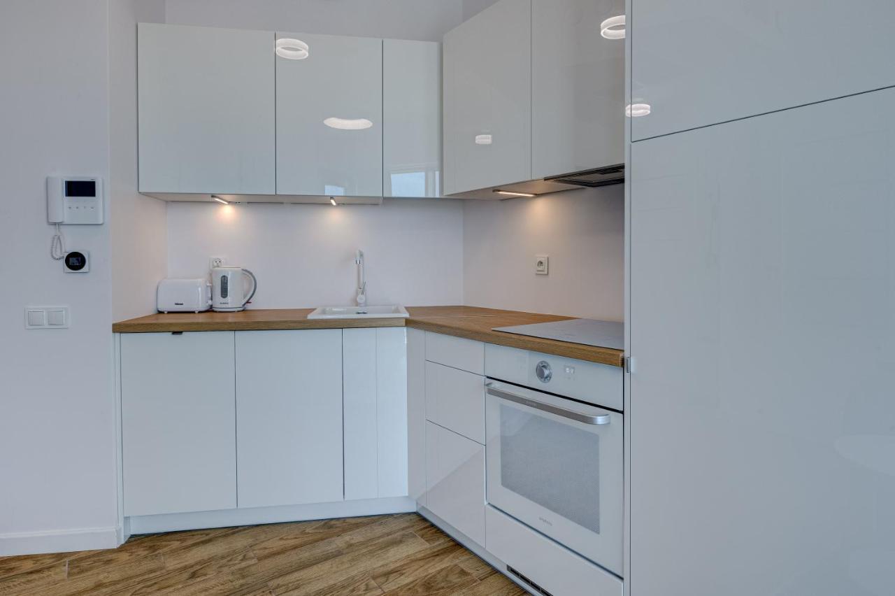 Aleda Tower, 14 Floor, Balkon Apartment Szczecin Ngoại thất bức ảnh