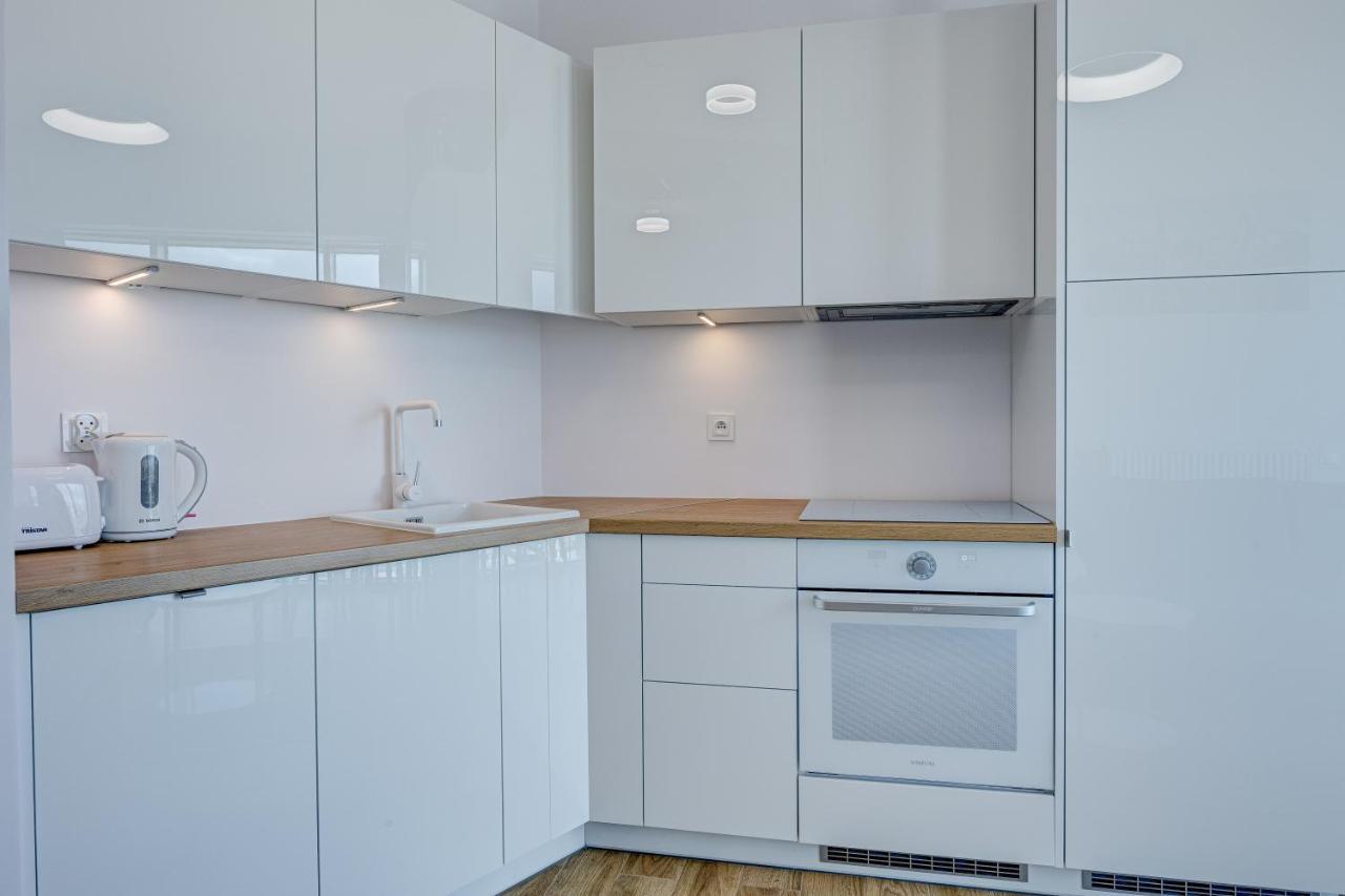 Aleda Tower, 14 Floor, Balkon Apartment Szczecin Ngoại thất bức ảnh